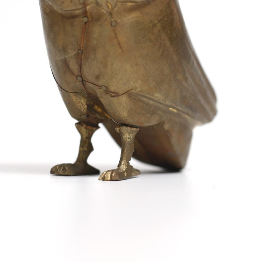 BIN ART / Gold Wooden Bird
