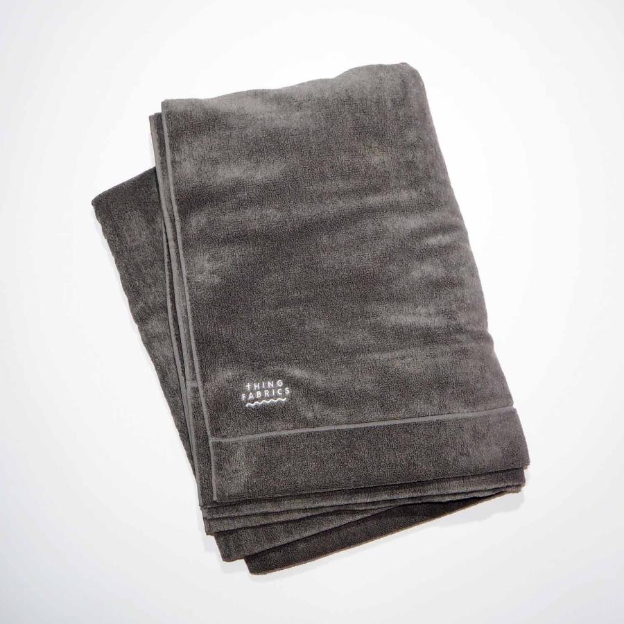 THING FABRICS シングファブリックス TIP TOP 365 TOWEL BLANKET タオルケット グレーの画像