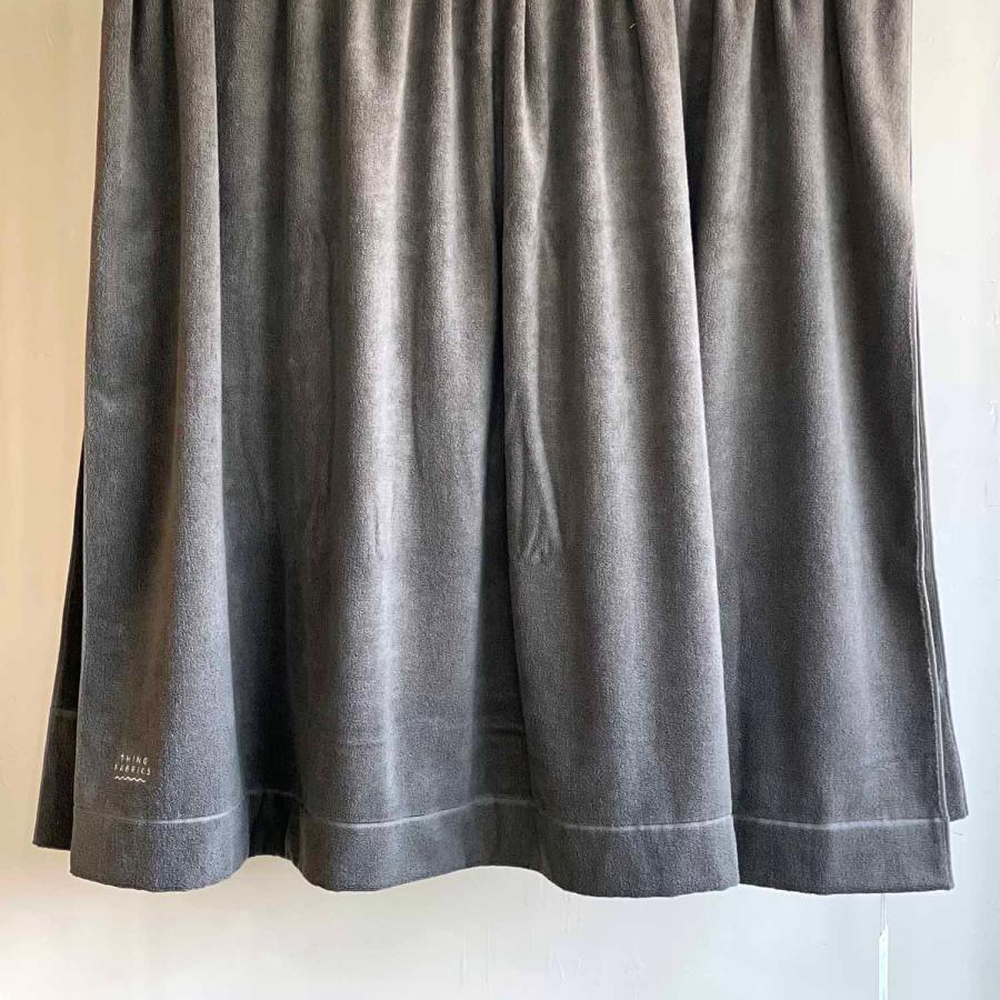 THING FABRICS シングファブリックス TIP TOP 365 TOWEL BLANKET タオルケット グレーの画像