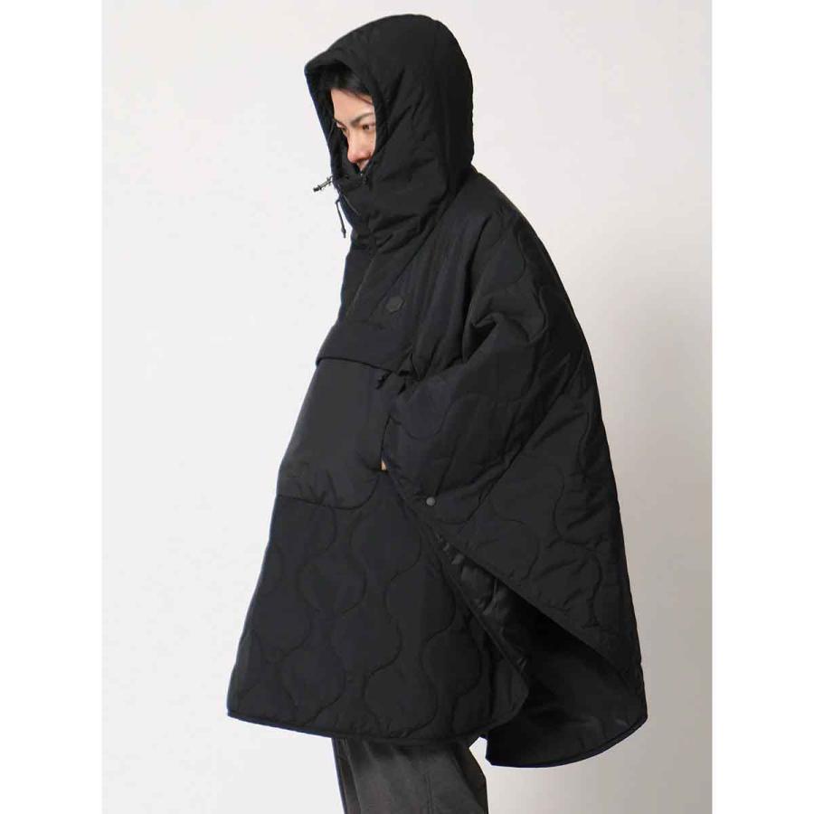 LANTERN ランタン HEATING PONCHO ヒーティングポンチョ ブラック GRAPHENE