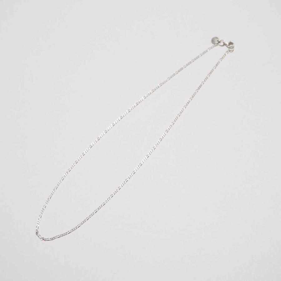 ERA. イーラ TWNKL FGR NECKLESS フィガロチェーンネックレス シルバー