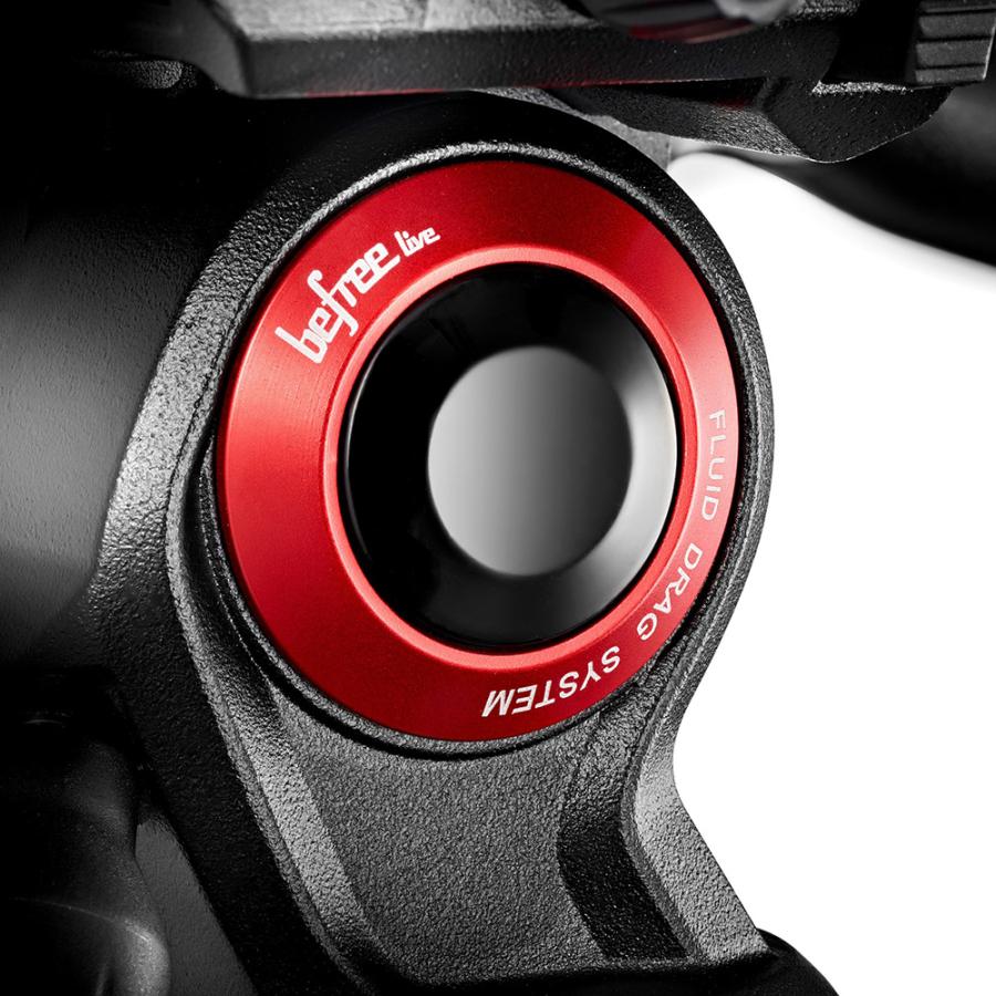 Manfrotto 小型フルードビデオ雲台 40mm フラットベース MVH400AHの画像
