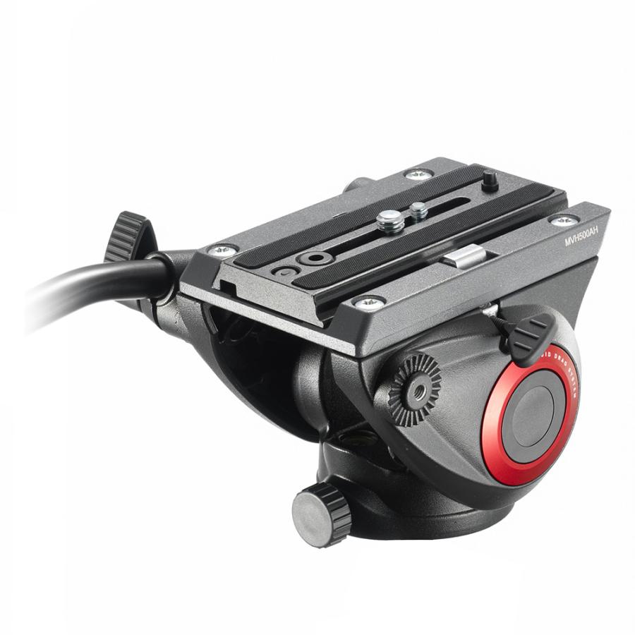 Manfrotto プロフルード ビデオ雲台 60mm フラットベース MVH500AH｜itempost｜05