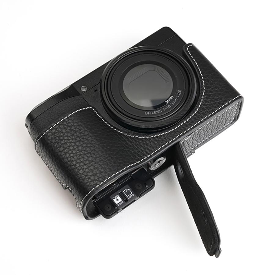 o*o様 RICOH GR DIGITAL III 3 専用ケース付 DIY G TP Original RICOH GR III 用 ボディーハーフケース ブラック