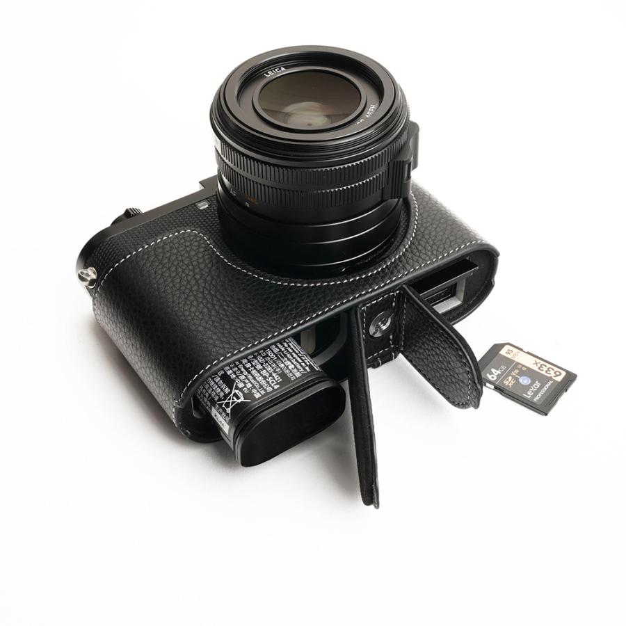 TP Original Leica Q2 用 ボディーハーフケース ブラック : shopooo by