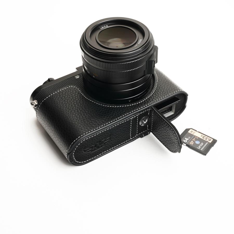 TP Original Leica Q2 用 ボディーハーフケース ブラック : shopooo by