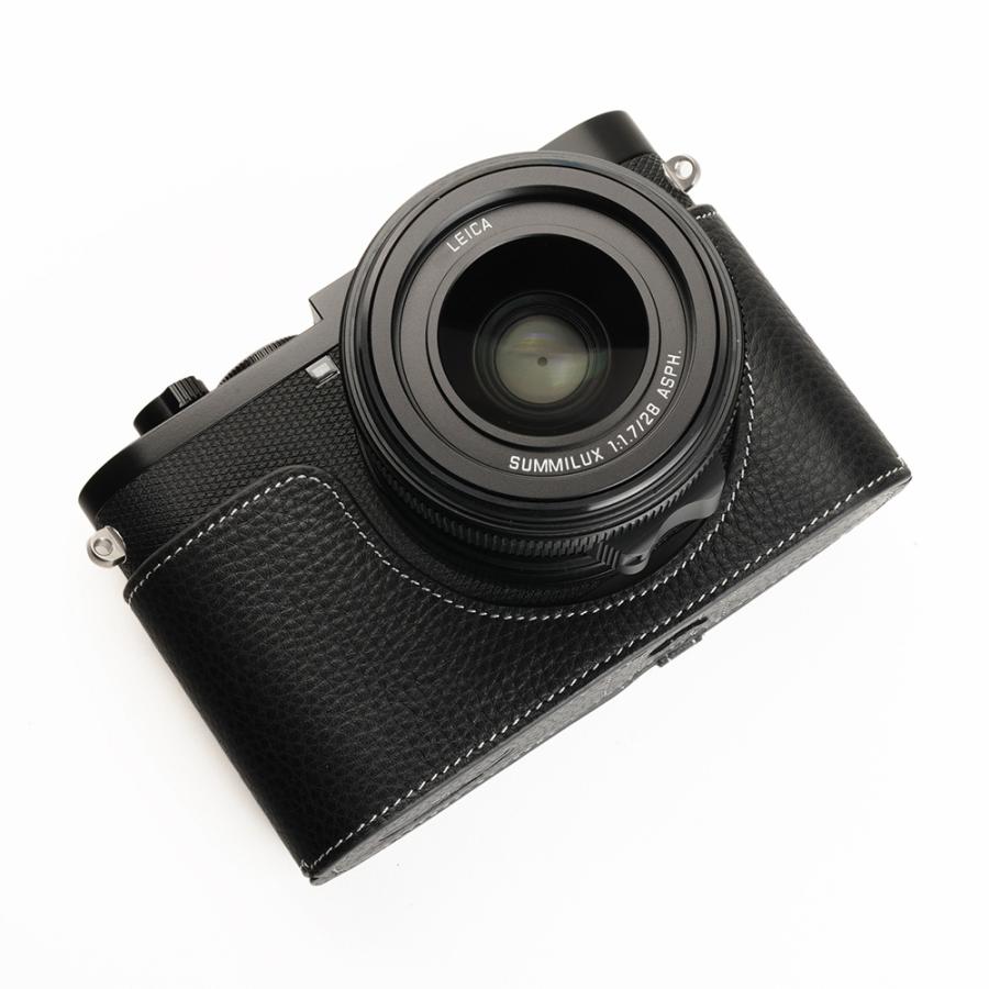 TP Original Leica Q2 用 ボディーハーフケース ブラック : shopooo by