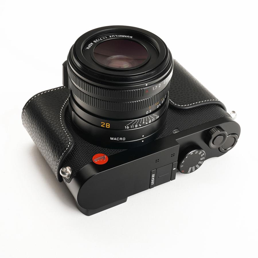 TP Original Leica Q2 用 ボディーハーフケース ブラック : shopooo by