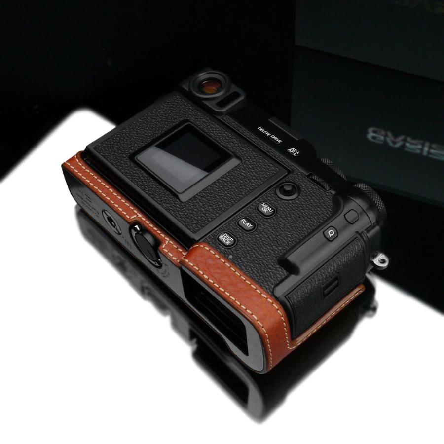 GARIZ FUJIFILM X-Pro3用 本革カメラケース XS-CHXP3CM キャメル｜itempost｜13