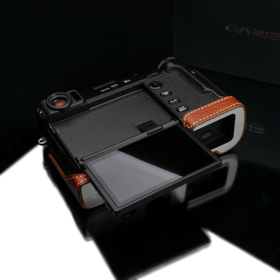 GARIZ FUJIFILM X-Pro3用 本革カメラケース XS-CHXP3CM キャメル｜itempost｜16
