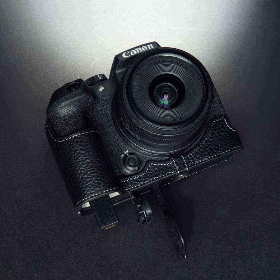 TP Original Canon EOS R10 用 ボディーハーフケース ブラック