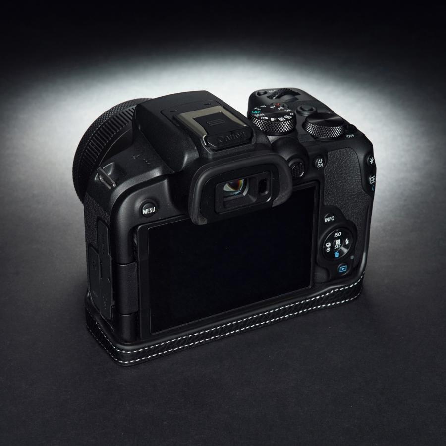 TP Original Canon EOS R10 用 ボディーハーフケース ブラック