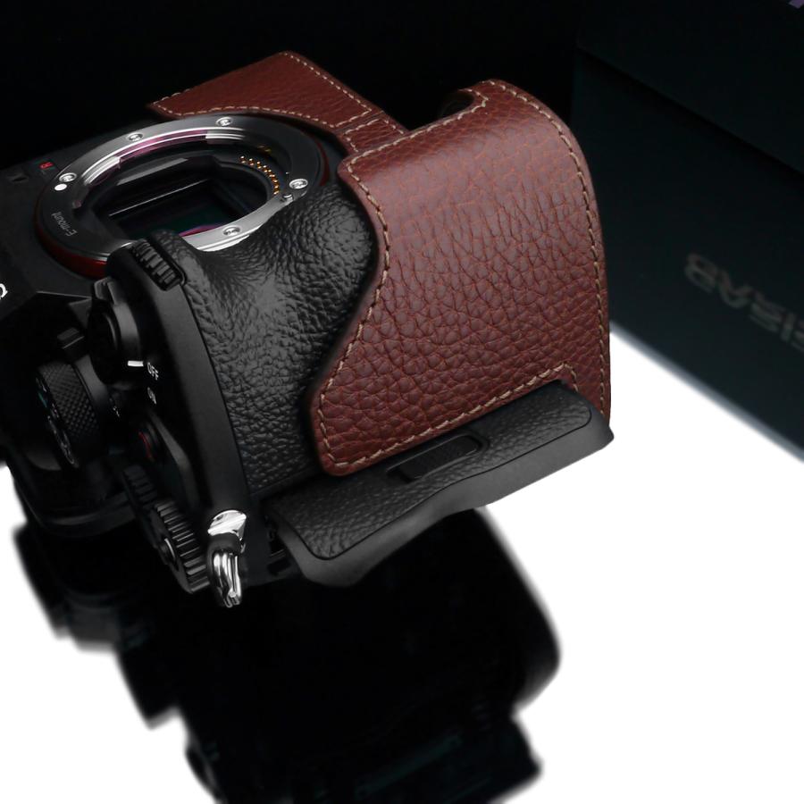 GARIZ SONY α7R V 用 本革カメラケース XS-CHA7RM5BR ブラウン