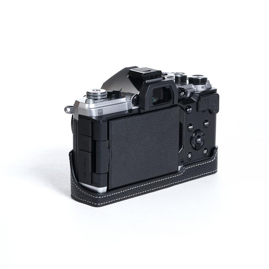 TP Original OM SYSTEM OM-3 用 ボディーハーフケース ブラック