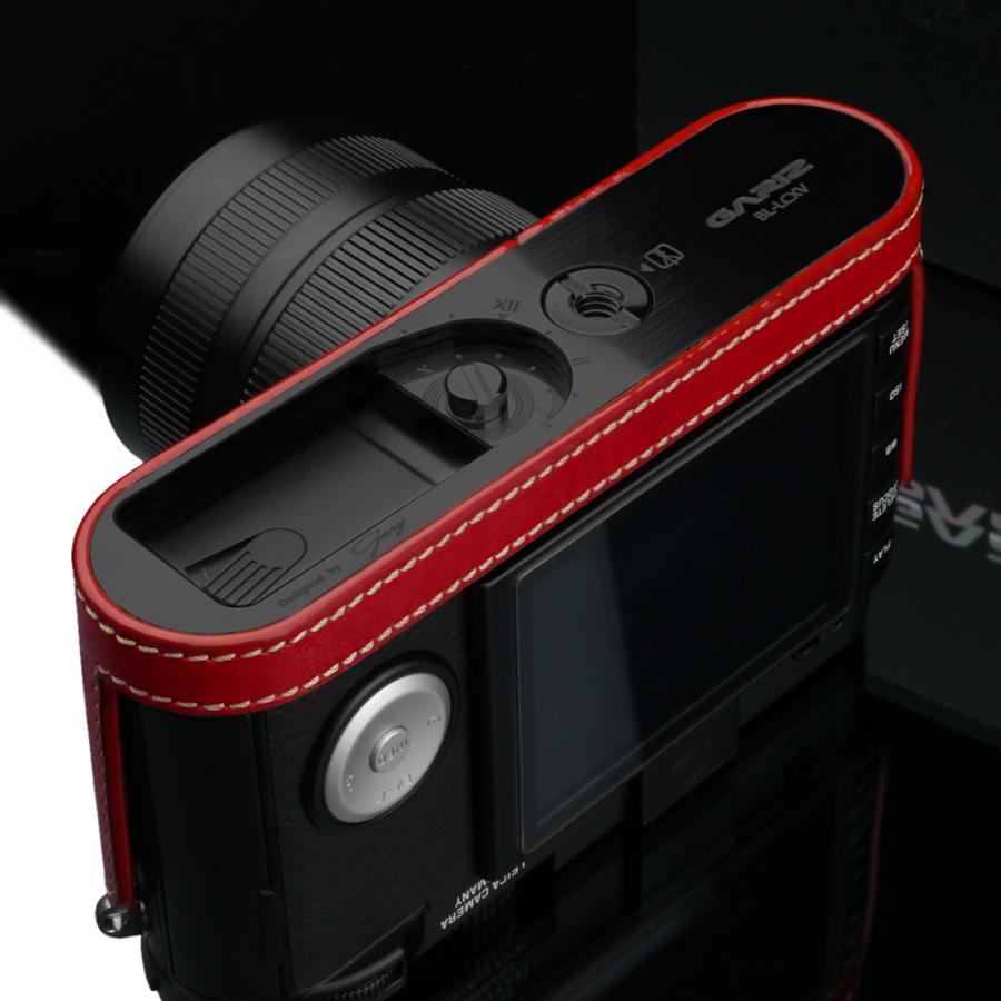 LEICA X (Typ113)用速射ケース　キャンバス GARIZ Leica X（Typ113）/X-Vario用 本革カメラケース BL-LCXVR