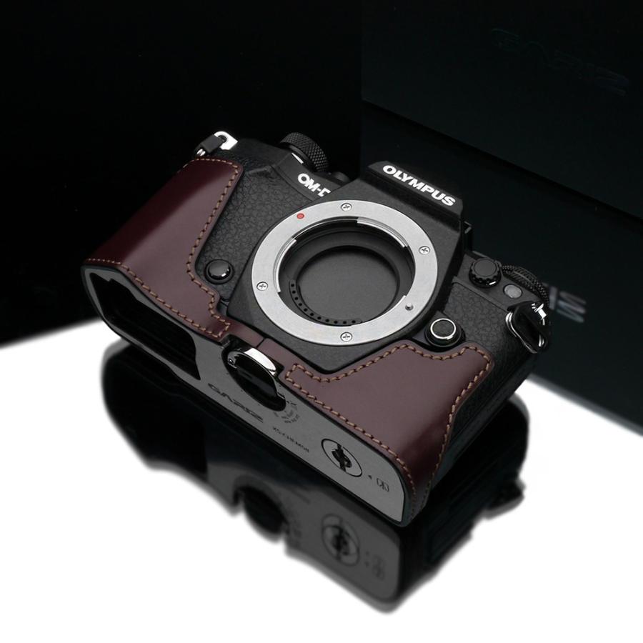 ★ OLYMPUS OM-2 (革ケース付)+ ★ 標準レンズ 50mm GARIZ OLYMPUS OM-D E-M5 Mark II用 本革カメラケース XS-CHEM5IIBR