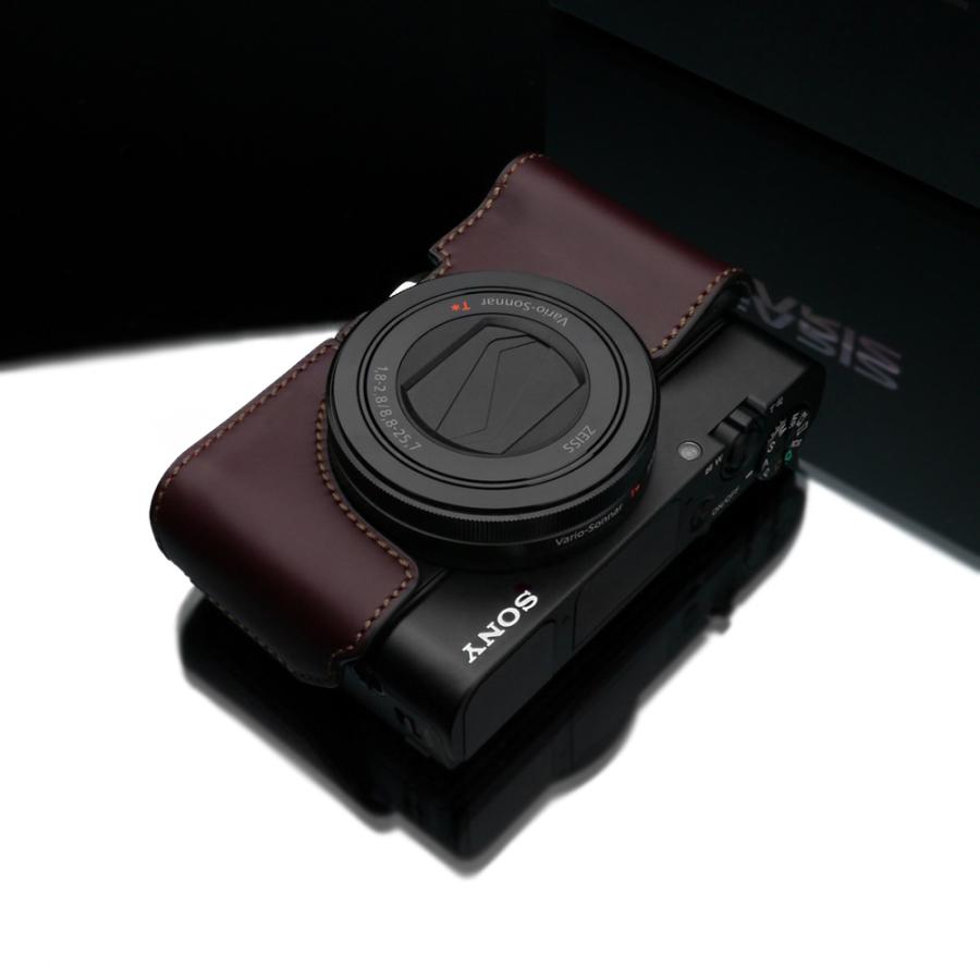 GARIZ SONY DSC-RX100 M5/M4/M3用 本革カメラケース XS-RX100BR GARIZ SONY DSC-RX100 M5/M4/M3用 本革カメラケース XS-RX100BR