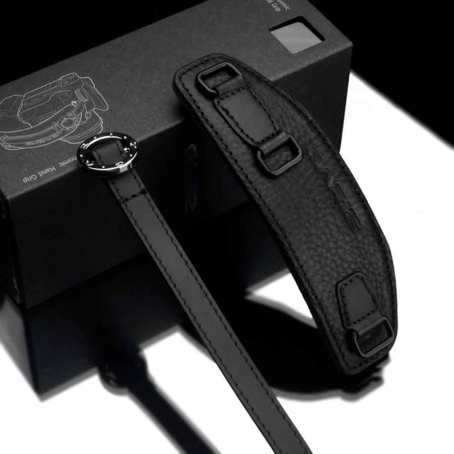 【互換品】GARIZ Italian Leathere with Alcantara カメラグリップ (プレートXA-PC1セットモデル) AT-HG2/ABK1 Ergonomic Camera Handgrip+Plate ブラック |  | 01