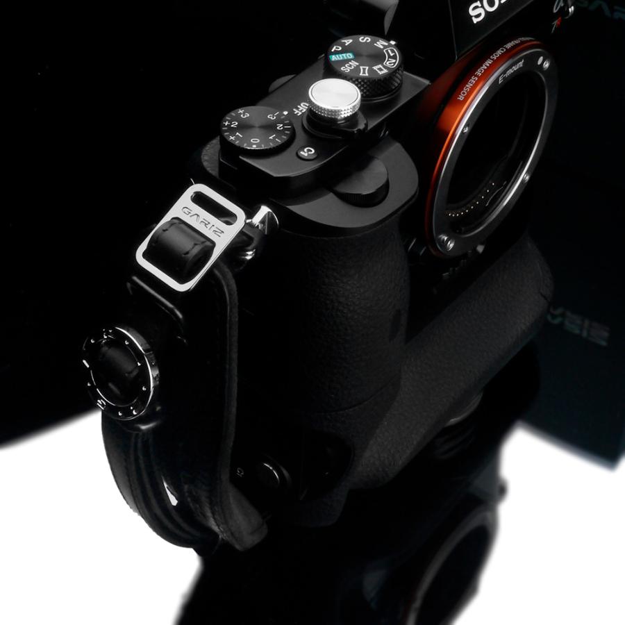 【互換品】GARIZ Italian Leathere with Alcantara カメラグリップ (プレートXA-PC1セットモデル) AT-HG2/ABK1 Ergonomic Camera Handgrip+Plate ブラック |  | 04