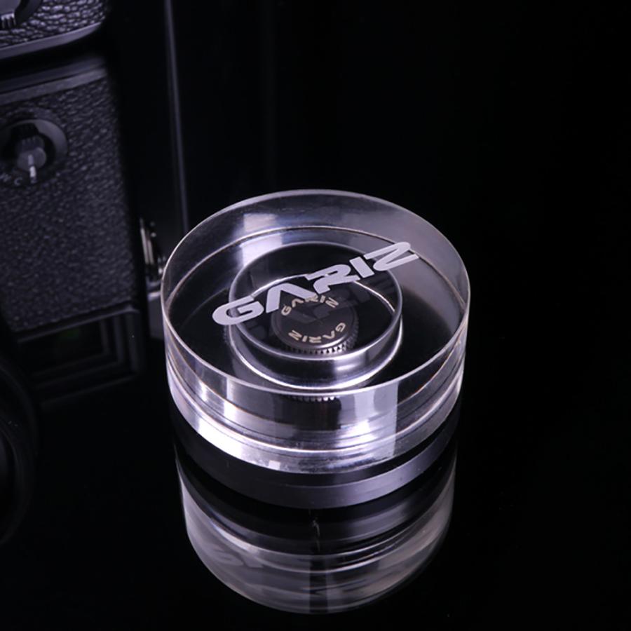 GARIZ ソフトレリーズボタン(ネジ式) 12mm ガンメタル XA-SB4の画像