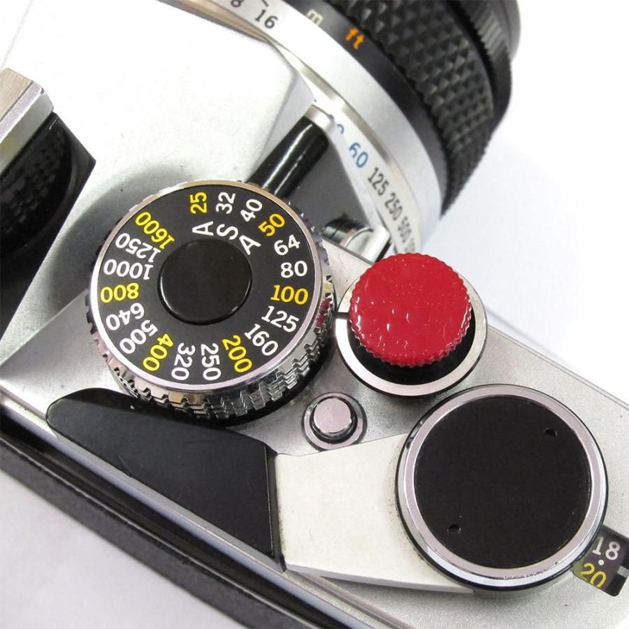 全品最安値に挑戦 Kカンパニー レリーズボタン 10mm レッドリップル [ねじ込みタイプ] カメラアクセサリー