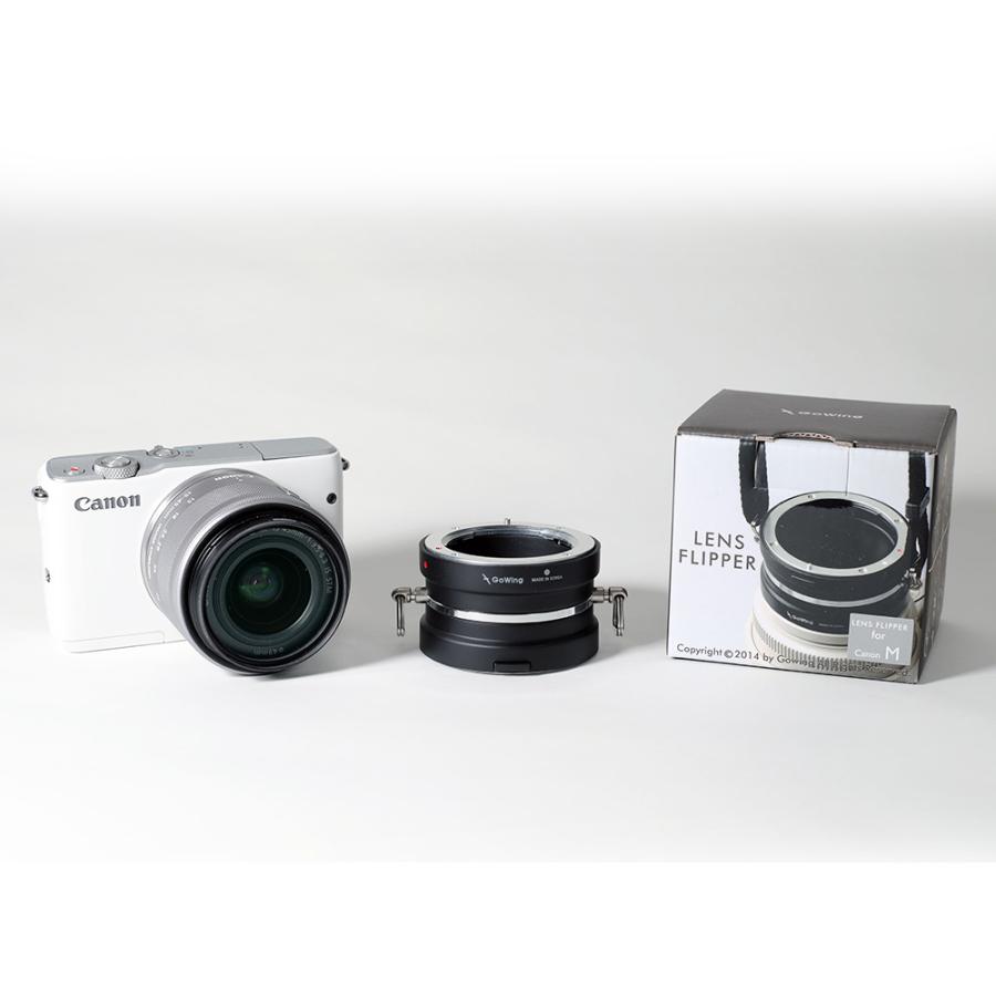 GoWing レンズホルダー・キャップ付き Canon EF-Mマウントレンズ用