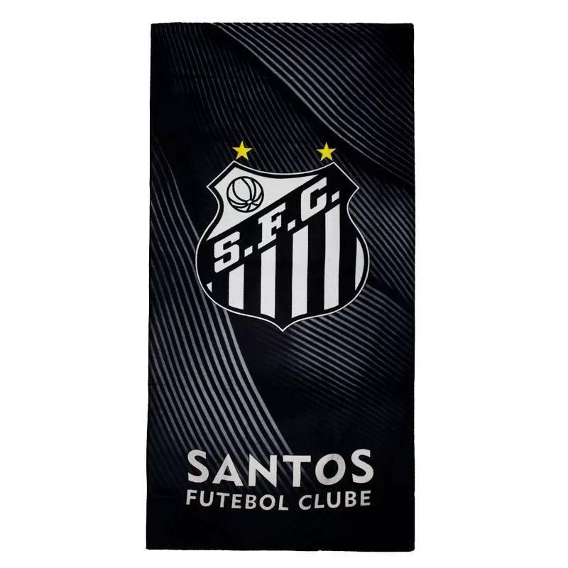 サントスFC公式チームエンブレムバスタオル【SANTOS FC】ブラック|itempost|02