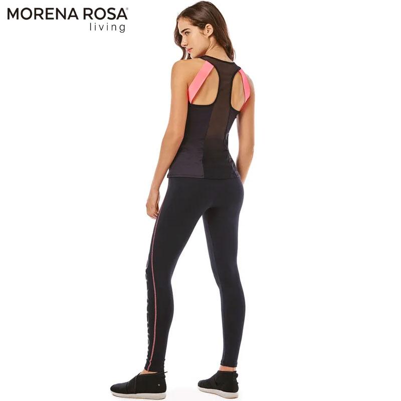 ◆期間限定セール◆【Morena Rosa Living】 メッシュタンクトップ ブラック×ネオンピンク｜itempost｜05