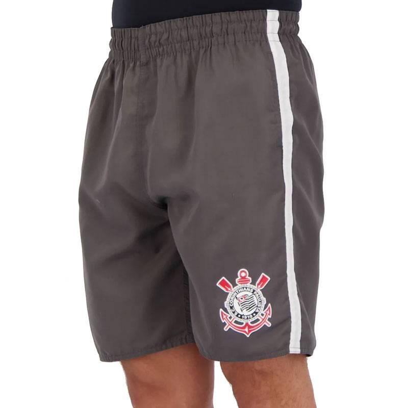 コリンチャンス公式ラインハーフパンツ グレー【CORINTHIANS