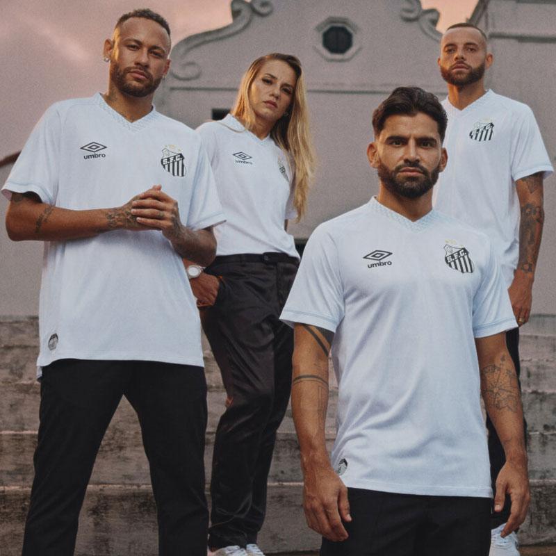 ネイマール10番 王冠マーク入り サントスFC 25/26 ホームユニフォーム SANTOS FC 公式 umbro ホワイト_8