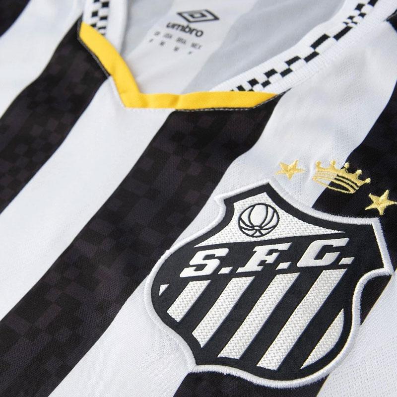 ネイマール10番 王冠マーク入り サントスFC公式 アウェイユニフォーム