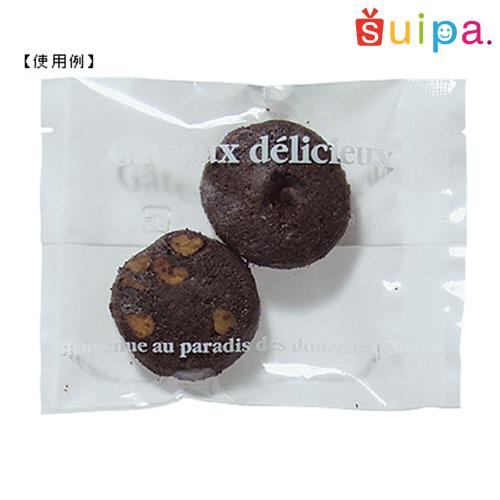 【菓子袋】バリアNY 合掌袋 ガトーホワイト 68×88（ミリ） 2,000枚の画像