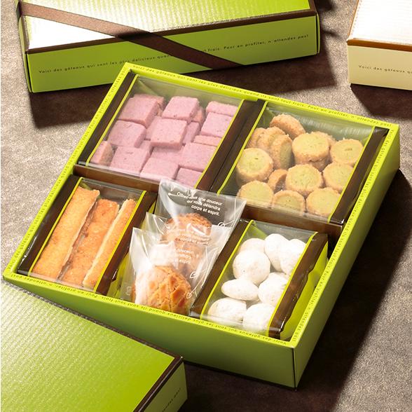 【菓子袋】バリアNY GZ袋 ドゥミセック グリーン 小 65×43×220　2，000枚_6
