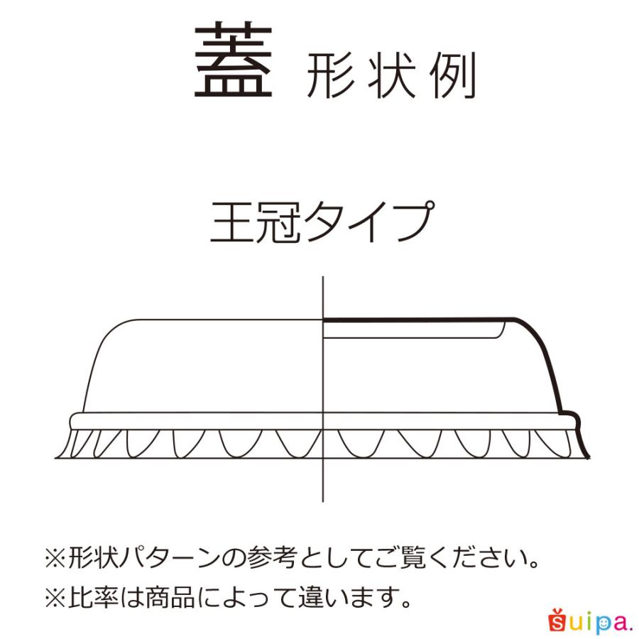【蓋】A-PET 96φドームF（23H）蓋 2,000個の画像