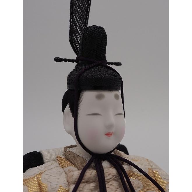 三世・金林真多呂 木目込雛人形 親王飾り 若紫雛 No0608 : shopooo by