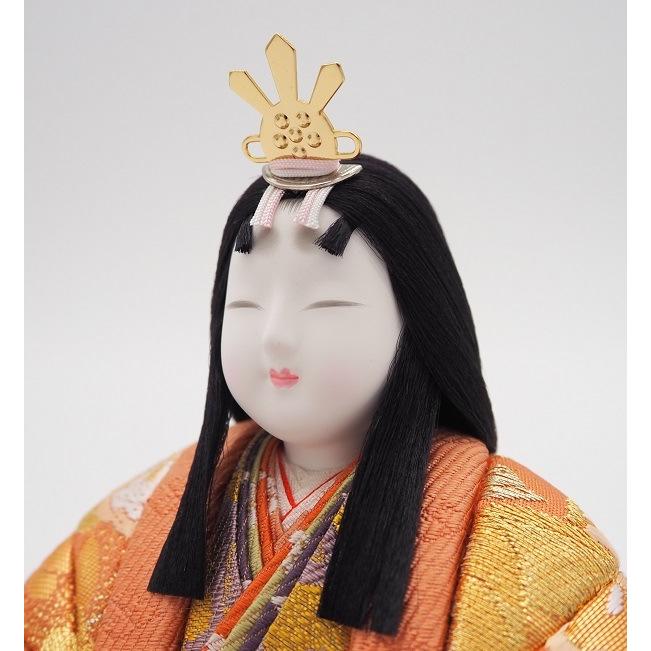 ぷ*郎様 京都上賀茂神社　木目込賀茂雛人形　お雛様　雛人形 真多呂人形 | 雛人形,親王飾り 本金佐賀錦 花園雛セット | 雛人形