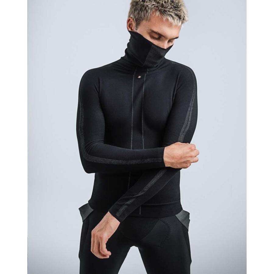 ASSOS MILLE GTO LS DermaSensor Ⅰ（M)サイズ ASSOS〉GTO WINTER LS DERMASENSOR _Black Series : shopooo by GMO