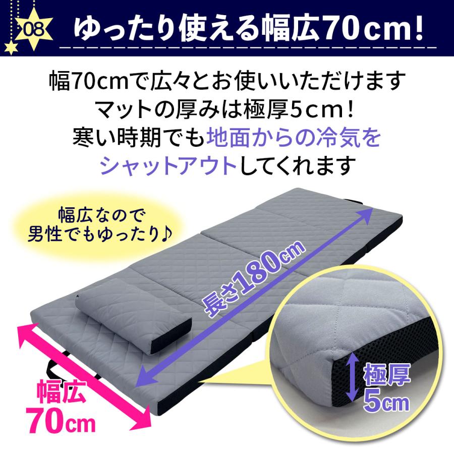 車中泊 マットレス キャンプ マット 折りたたみ アウトドア ごろ寝  