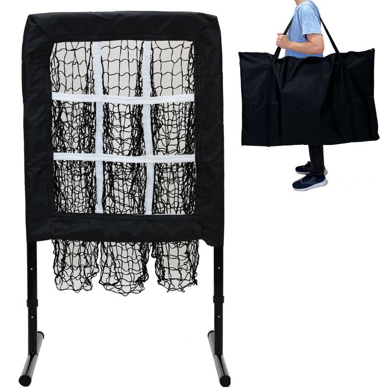 野球 ピッチング ネット 的当てネット 99〜115cm 調整可能 ストライク