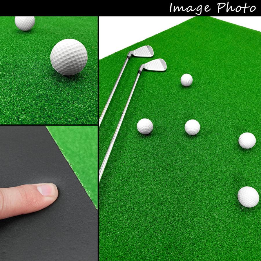 本格派 ゴルフマット ゴルフ 練習用 マット 大型 人工芝 プロ 家庭用 室内 屋外 TPR 100×150cm 業務用 穴なし 単品