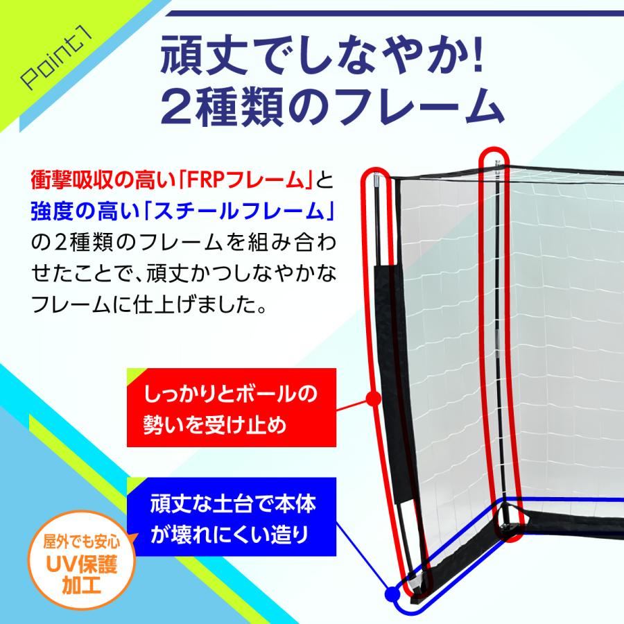 サッカーゴール 折りたたみ 4.2×2.2m 練習用 サッカーネット ゴール サッカー 室内 屋外兼用 組み立て式 持ち運び ポータブル 軽量 子供 大人 ミニゲーム フッ_6