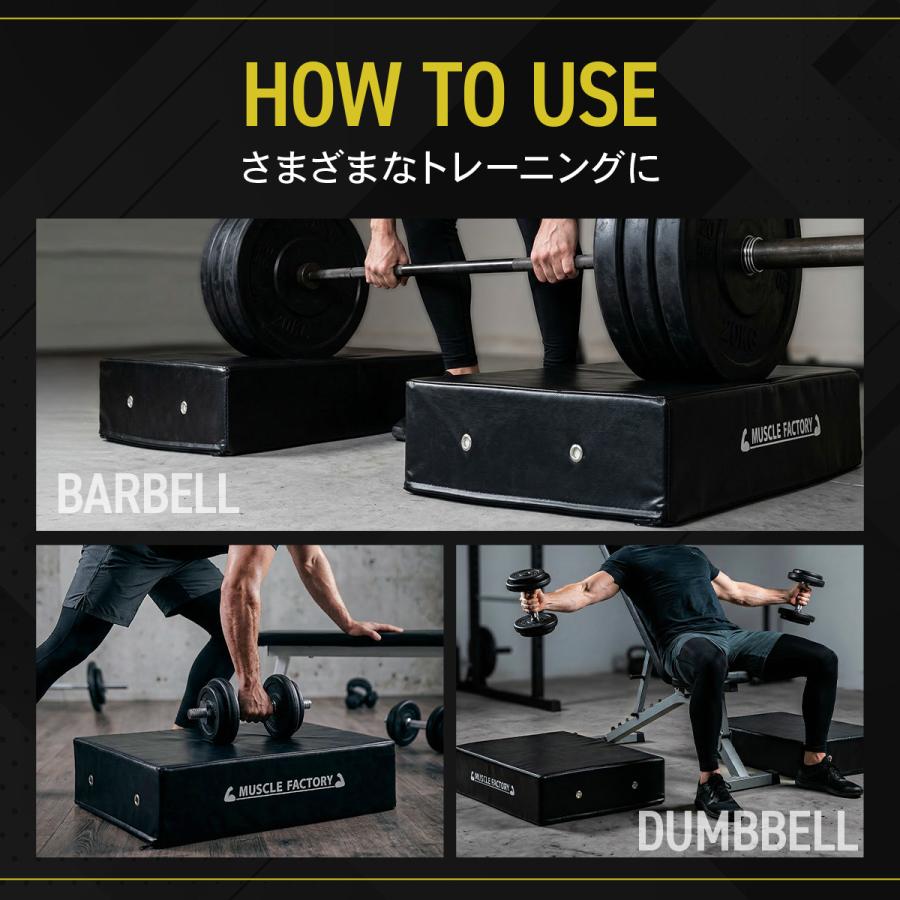 ドロップマット 40×60cm 厚さ15cm ダンベルマット バーベル 防音 衝撃吸収 圧縮ウレタン PVCレザー デッドリフト 床保護 筋トレ トレーニング ホームジム 2個セ_11