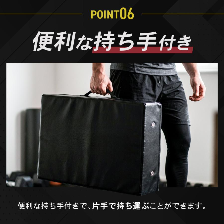 ドロップマット 40×60cm 厚さ15cm ダンベルマット バーベル 防音 衝撃吸収 圧縮ウレタン PVCレザー デッドリフト 床保護 筋トレ トレーニング ホームジム 2個セ_12