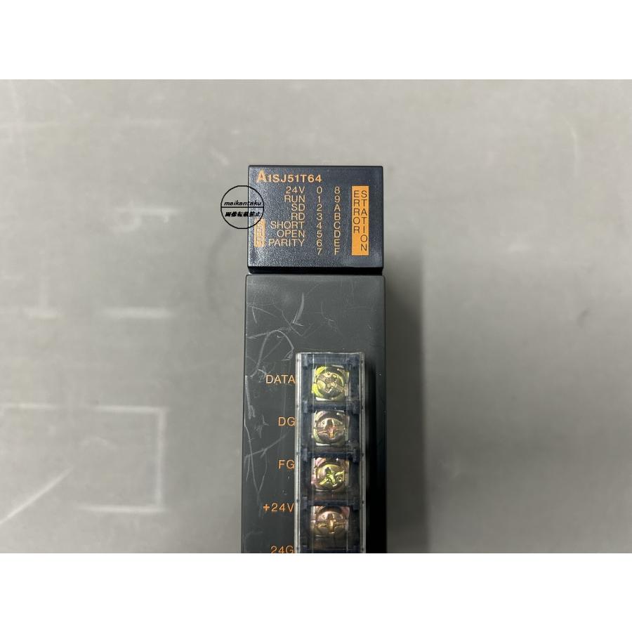 【 A1SJ51T64 適格請求書発行 明日着】 通電確認＆クリーニング済み 16時まで当日発送 三菱電機の画像