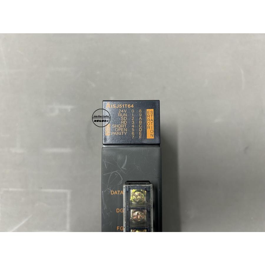 【 A1SJ51T64 適格請求書発行 明日着】 通電確認＆クリーニング済み 16時まで当日発送 三菱電機の画像