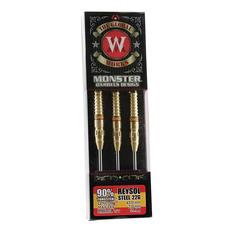 MONSTER DARTS【モンスターダーツ】 グローバルワークス レイソル (GW REYSOL STEEL Tungsten90%) | ダーツ ハードダーツ 20.4g |  | 03