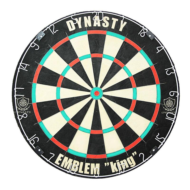ダーツボード セット エムブレムキング タイプN【451】 & ダーツスタンド DY01 白 DYNASTY ダイナスティ タイプN ダーツスタンド 白 DY