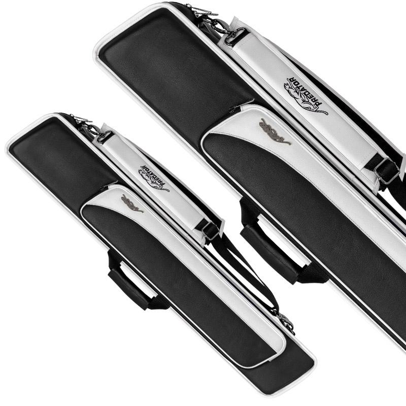 Predator 【プレデター】 ロードライン キューケース 4バット8シャフト ソフト ブラックホワイト(Roadline Cue Case 4B8S Soft Black White) | ビリヤード キ |  | 01