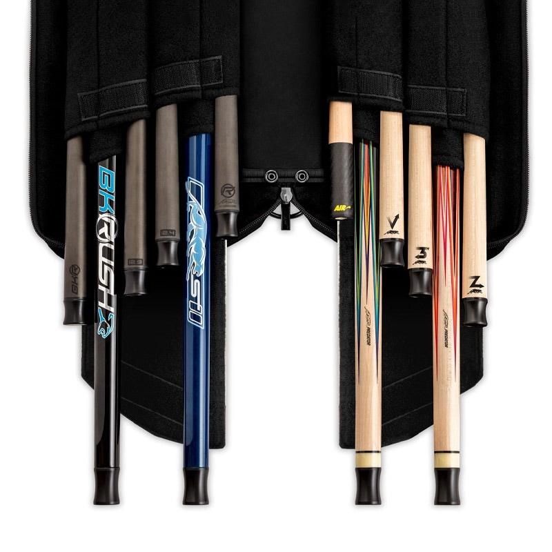 Predator 【プレデター】 ロードライン キューケース 4バット8シャフト ソフト ブラックホワイト(Roadline Cue Case 4B8S Soft Black White) | ビリヤード キ |  | 03
