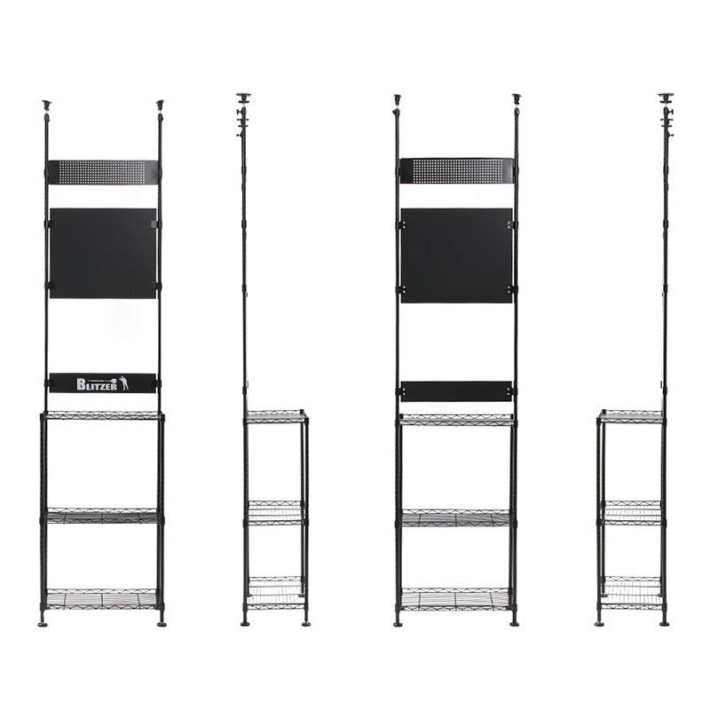 Blitzer 電子ダーツボード スタンド セット ブラック ラック Blitzer